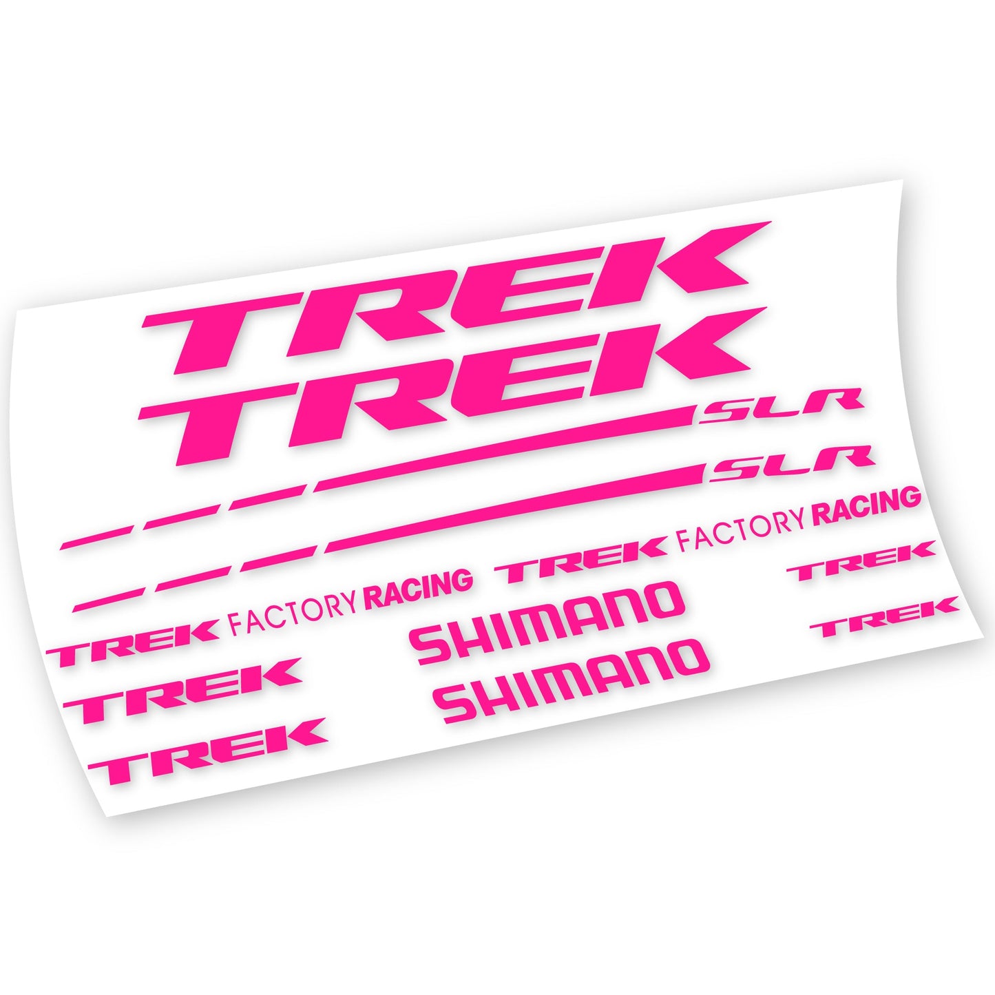 Stickers Trek Factory Racing Team compatibles Autocollants cadre