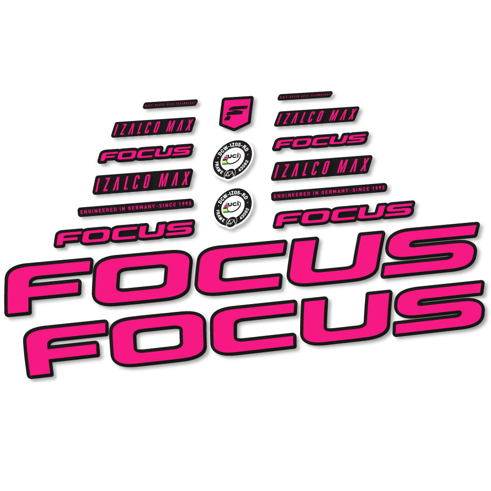 Stickers Focus Izalco Max 9.7 compatibles Autocollants cadre