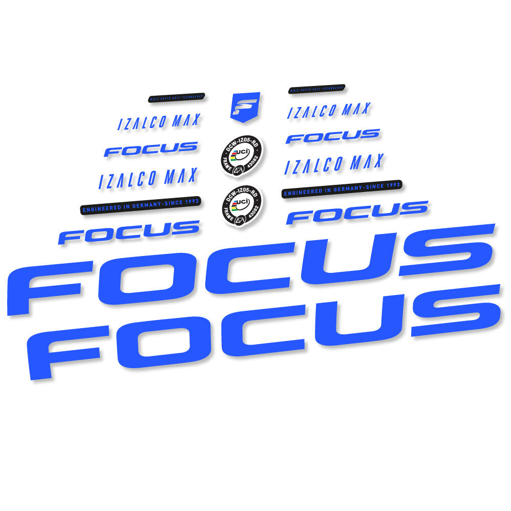 Stickers Focus Izalco Max 9.7 compatibles Autocollants cadre
