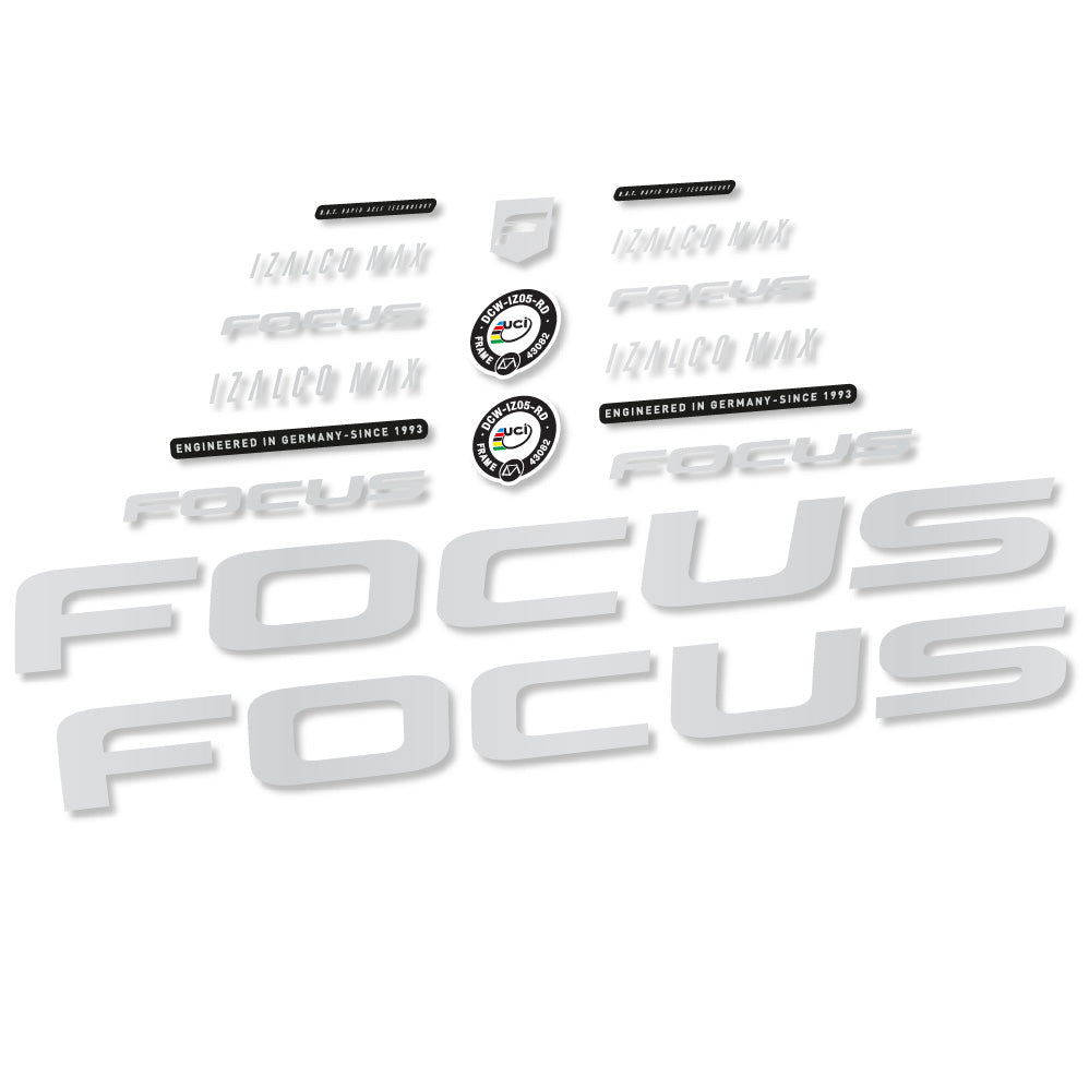 Stickers Focus Izalco Max 9.7 compatibles Autocollants cadre