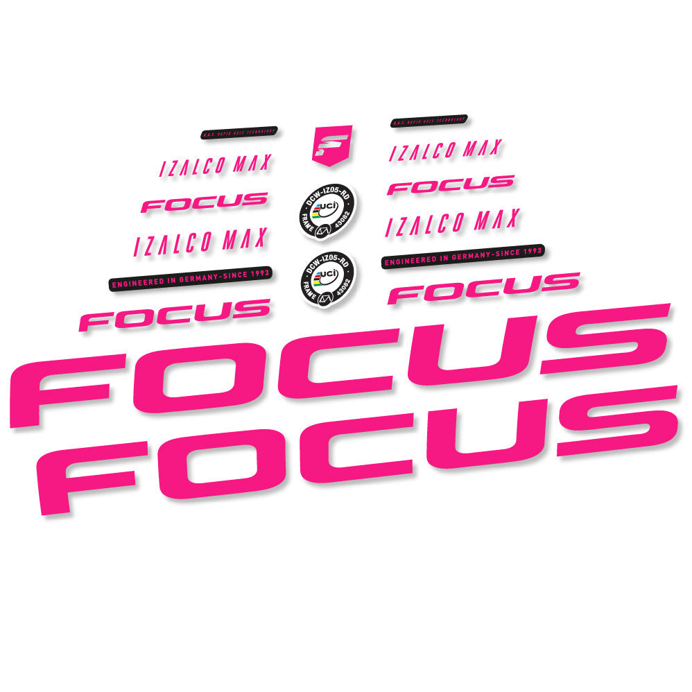 Stickers Focus Izalco Max 9.7 compatibles Autocollants cadre