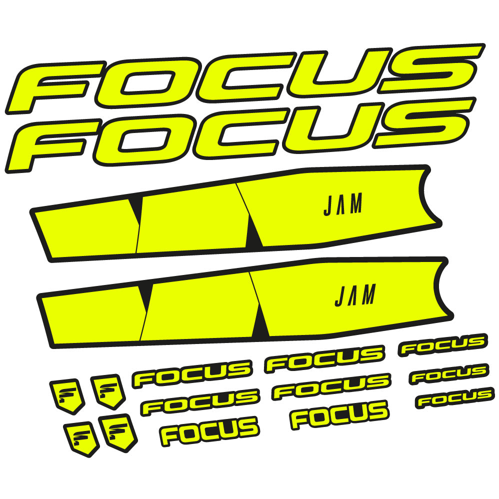 Stickers Focus Jam 6.8 2021 compatibles Autocollants cadre