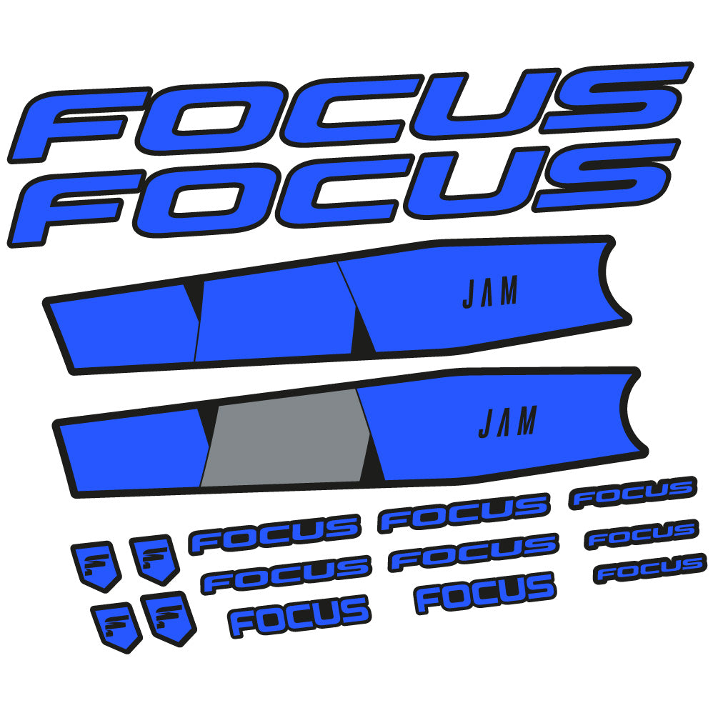 Stickers Focus Jam 6.8 2021 compatibles Autocollants cadre