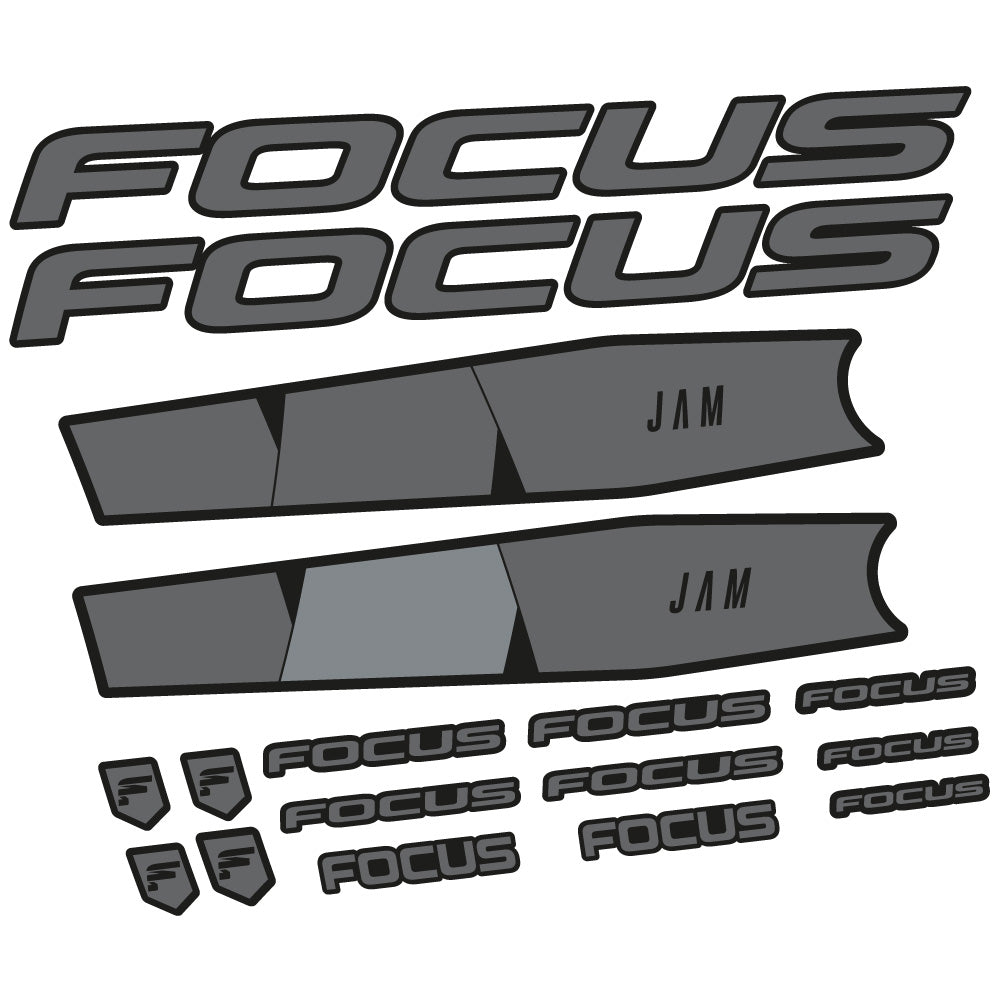 Stickers Focus Jam 6.8 2021 compatibles Autocollants cadre