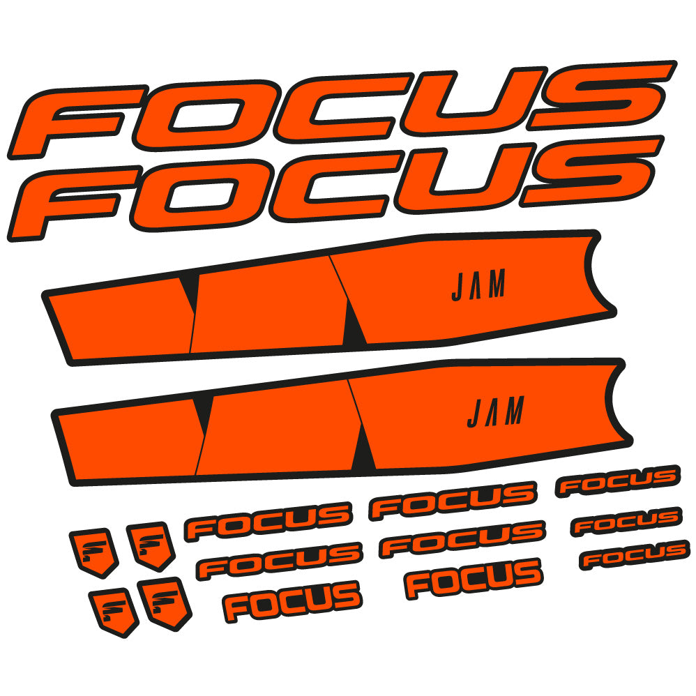 Stickers Focus Jam 6.8 2021 compatibles Autocollants cadre