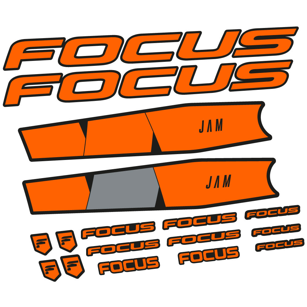Stickers Focus Jam 6.8 2021 compatibles Autocollants cadre