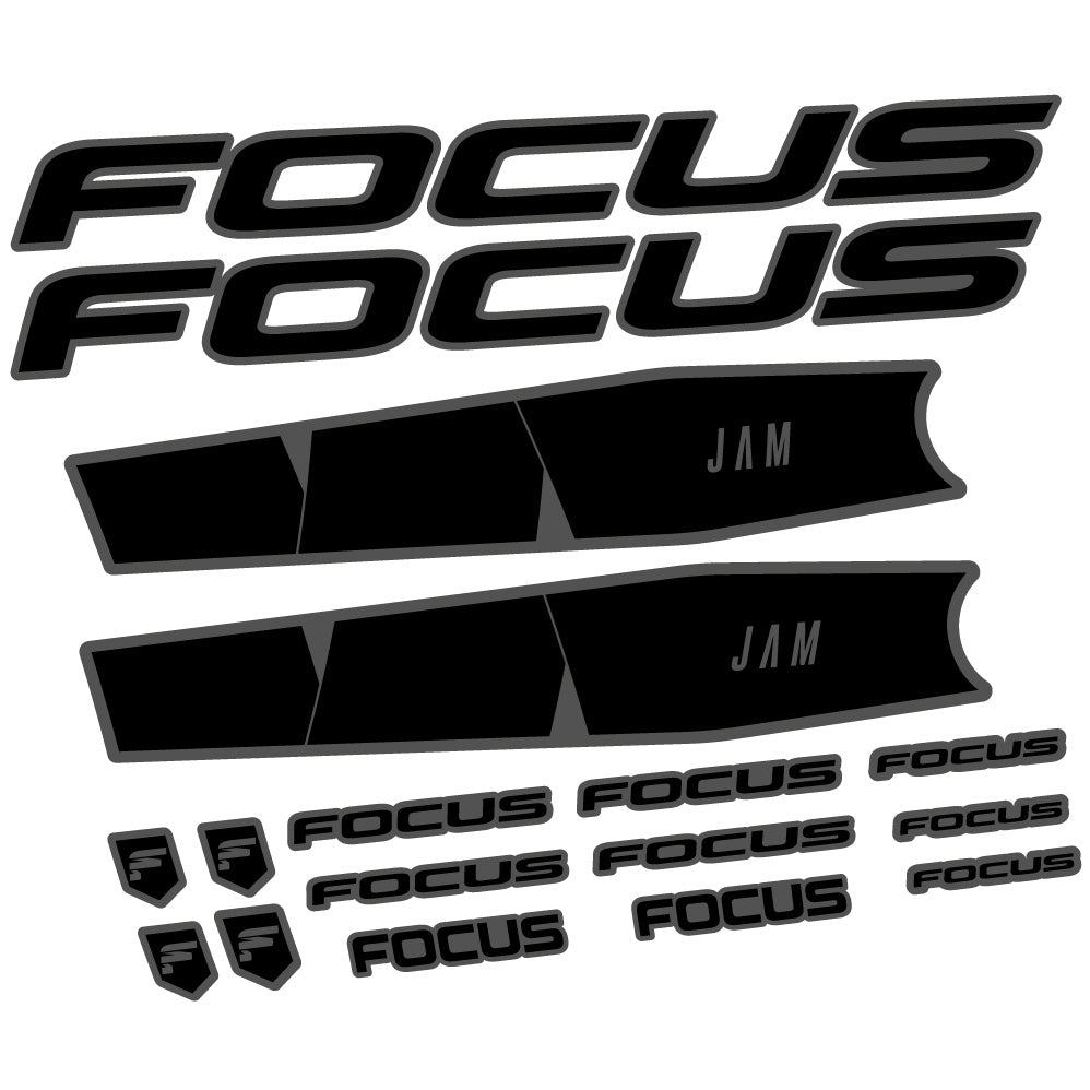 Stickers Focus Jam 6.8 2021 compatibles Autocollants cadre