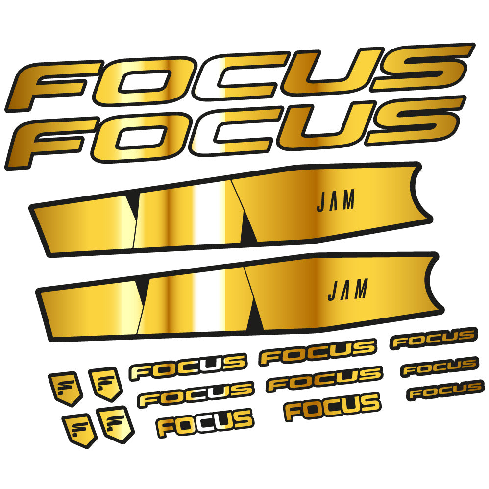 Stickers Focus Jam 6.8 2021 compatibles Autocollants cadre