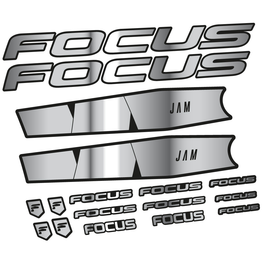 Stickers Focus Jam 6.8 2021 compatibles Autocollants cadre