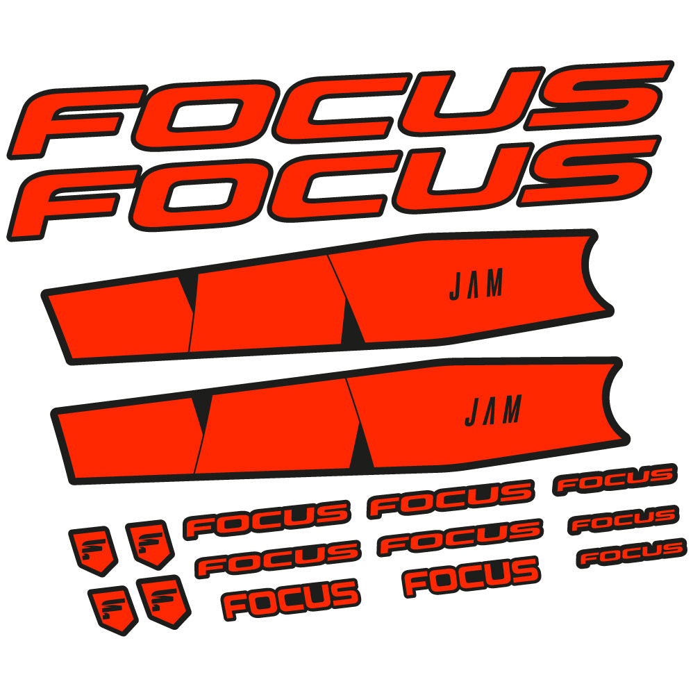 Stickers Focus Jam 6.8 2021 compatibles Autocollants cadre