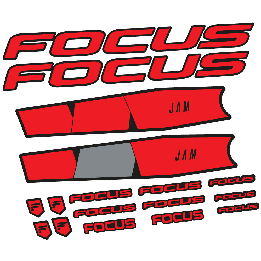 Stickers Focus Jam 6.8 2021 compatibles Autocollants cadre
