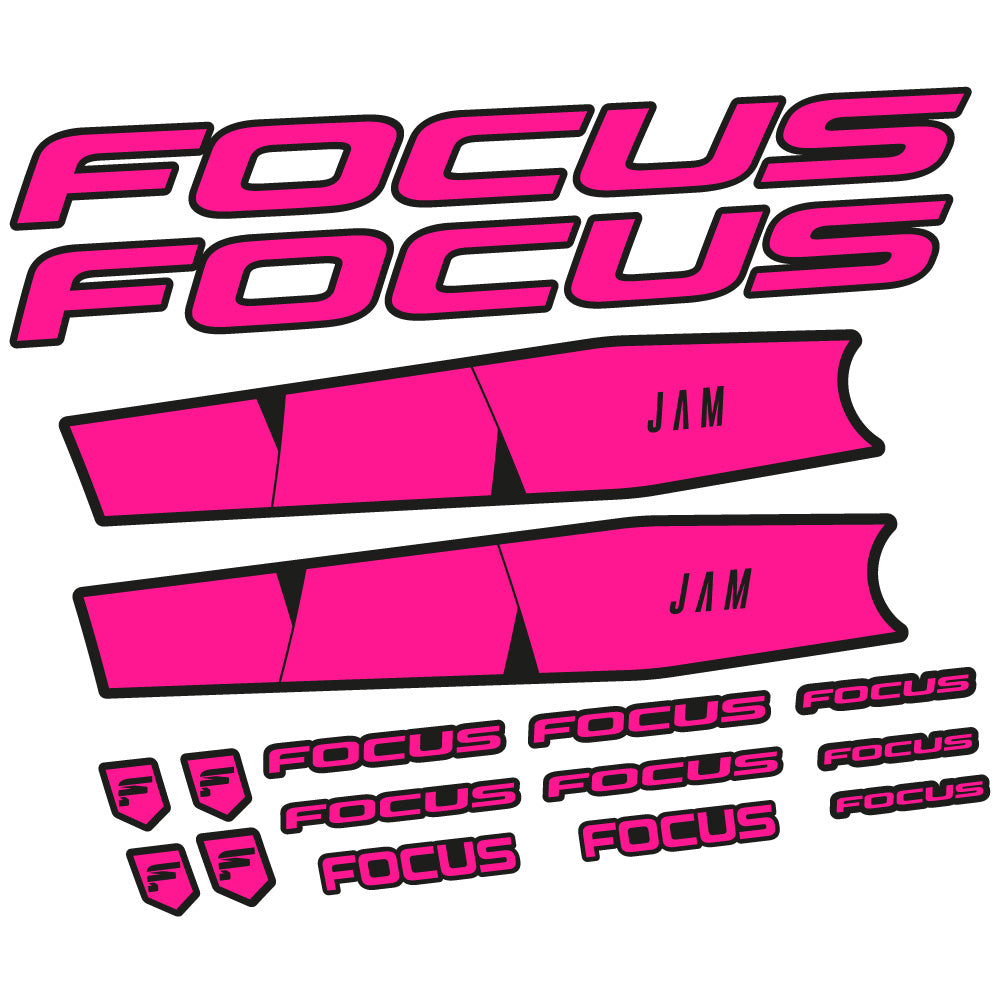 Stickers Focus Jam 6.8 2021 compatibles Autocollants cadre