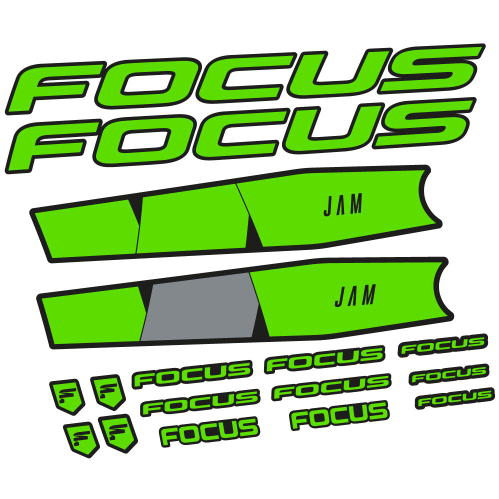 Stickers Focus Jam 6.8 2021 compatibles Autocollants cadre