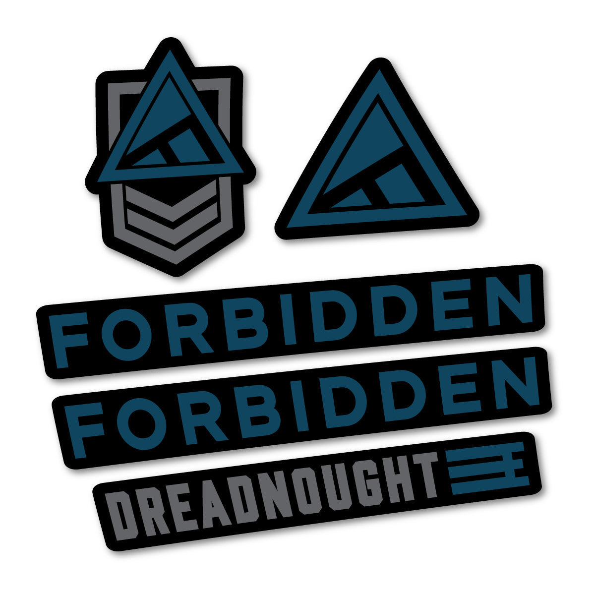 Dark Lake decal for Forbidden Dreadnought E 2026 frame – bike sticker vinyl