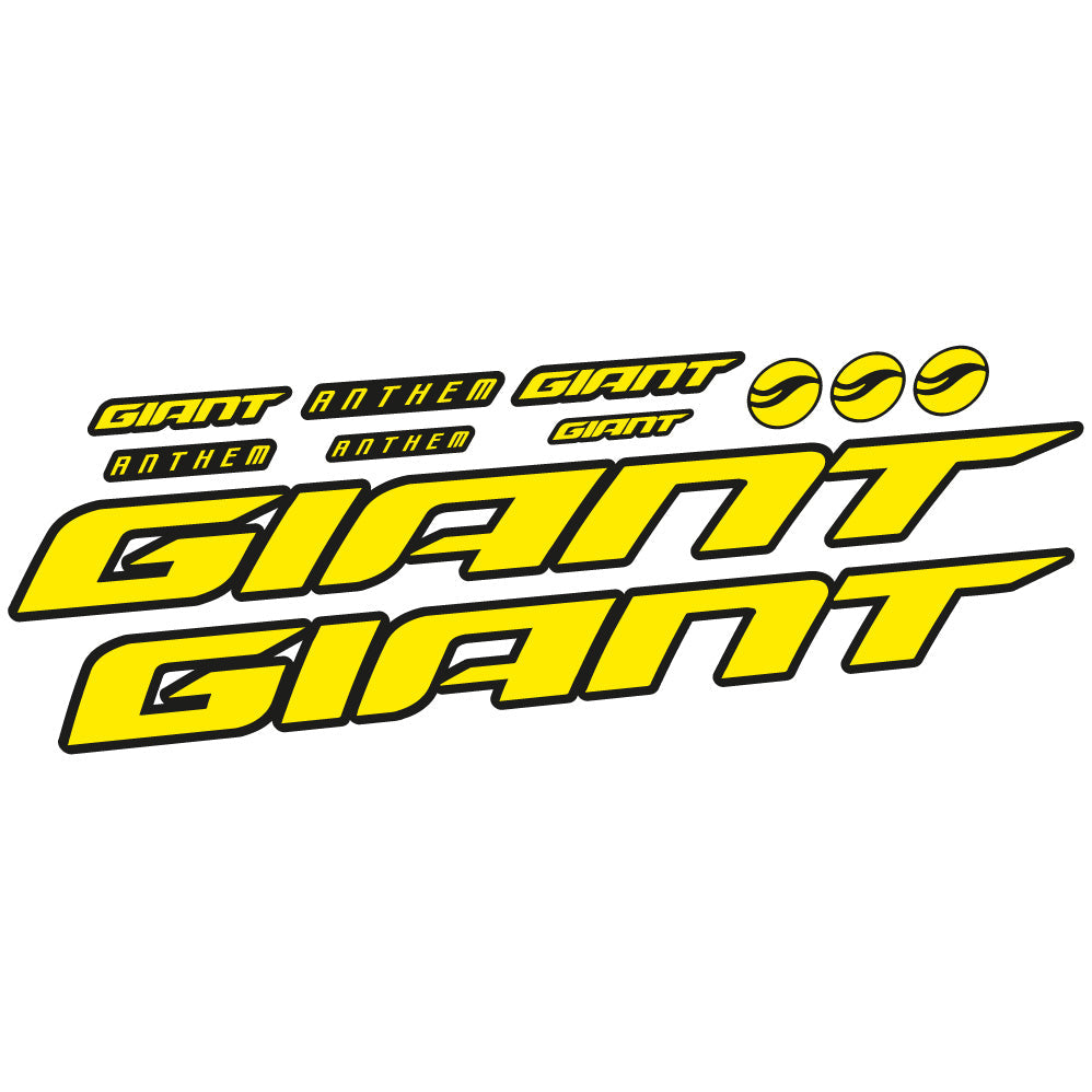 Stickers Giant Anthem Advanced Pro 2022 compatibles Autocollants cadre