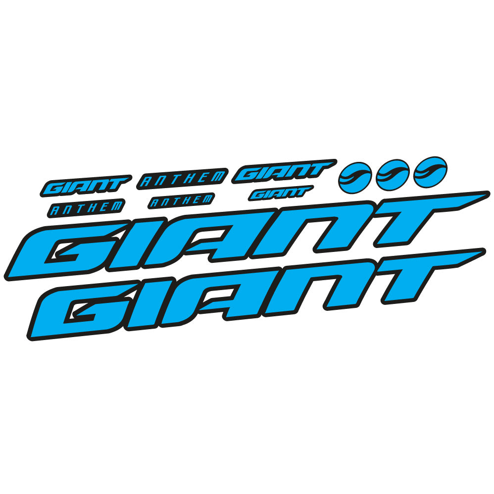 Stickers Giant Anthem Advanced Pro 2022 compatibles Autocollants cadre
