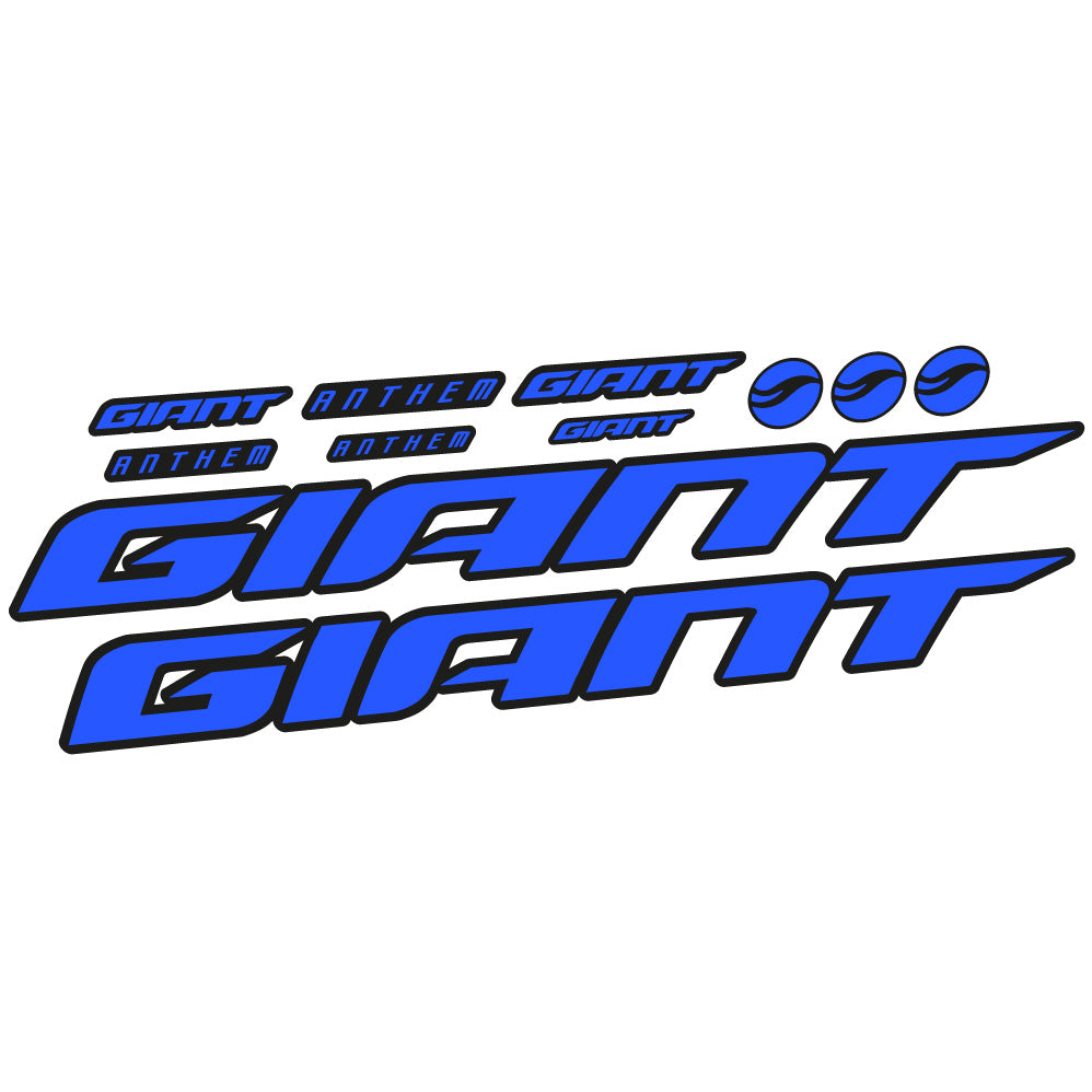 Stickers Giant Anthem Advanced Pro 2022 compatibles Autocollants cadre