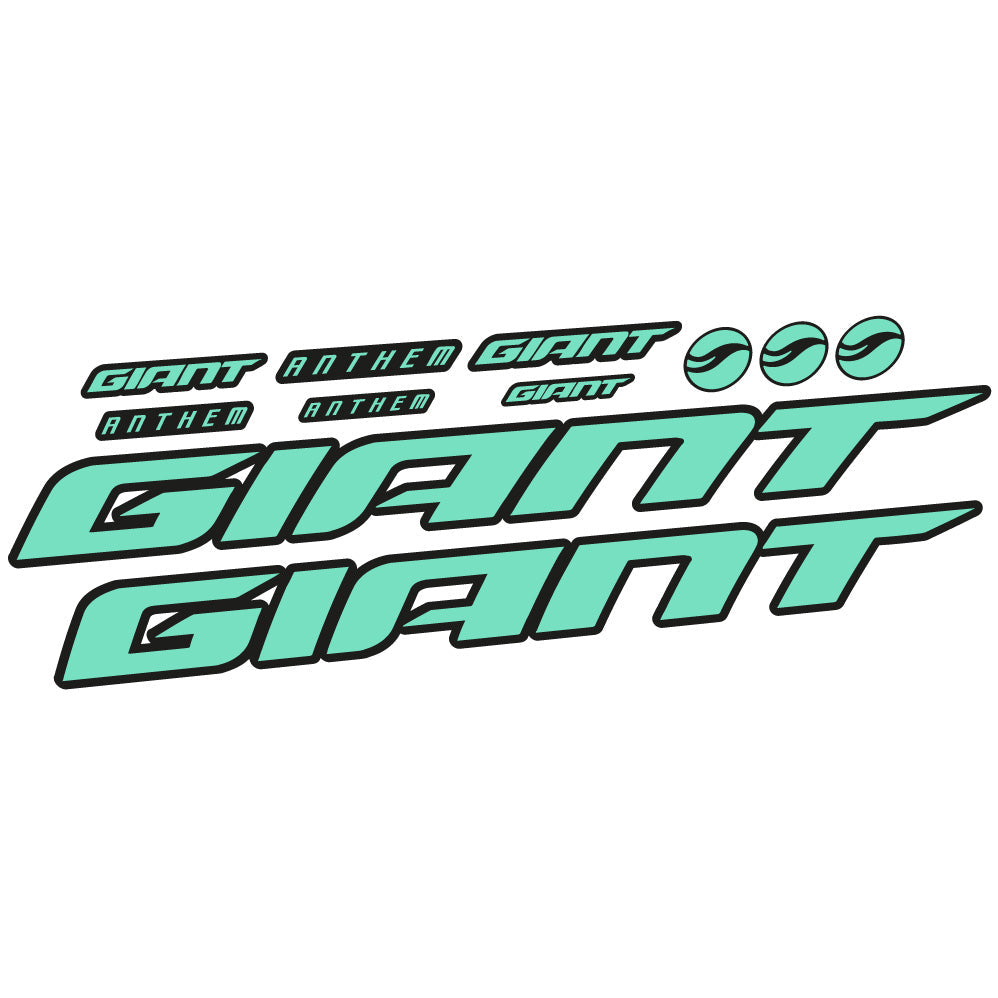 Stickers Giant Anthem Advanced Pro 2022 compatibles Autocollants cadre