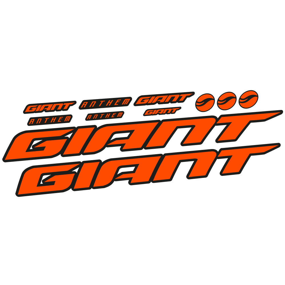 Stickers Giant Anthem Advanced Pro 2022 compatibles Autocollants cadre