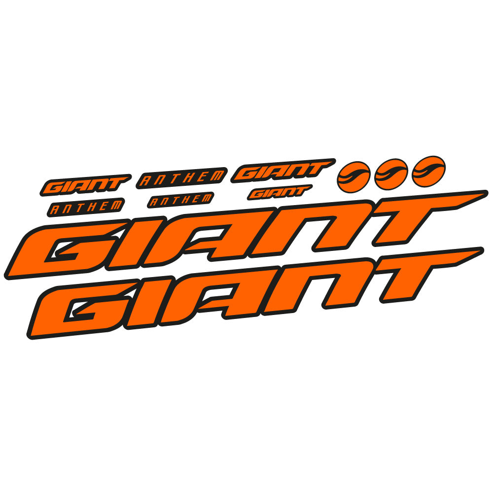 Stickers Giant Anthem Advanced Pro 2022 compatibles Autocollants cadre