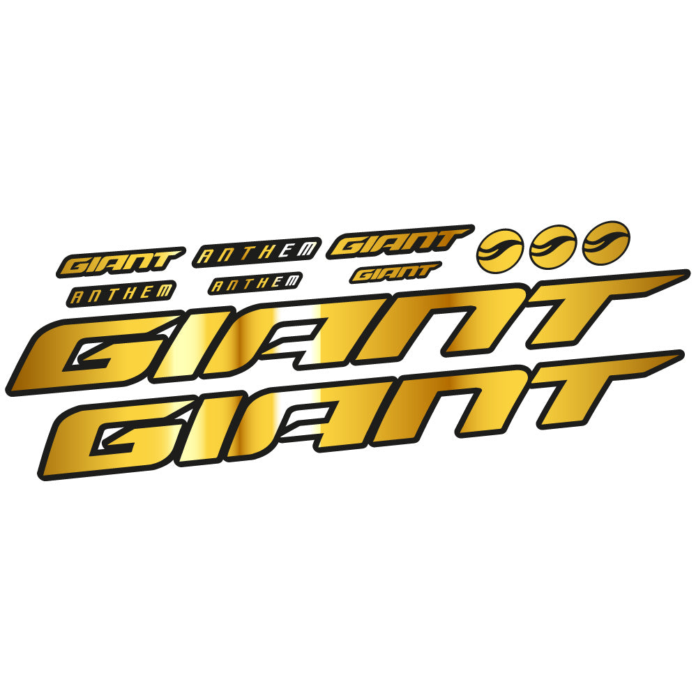 Stickers Giant Anthem Advanced Pro 2022 compatibles Autocollants cadre
