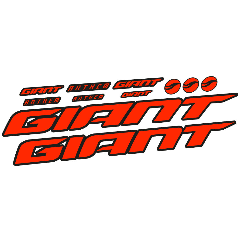 Stickers Giant Anthem Advanced Pro 2022 compatibles Autocollants cadre