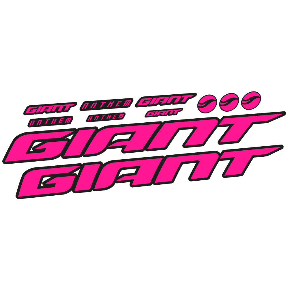 Stickers Giant Anthem Advanced Pro 2022 compatibles Autocollants cadre