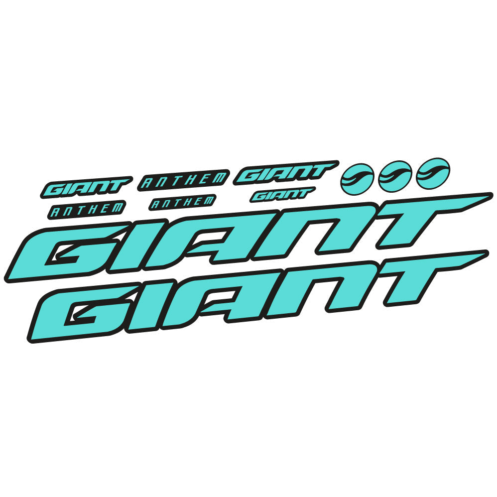 Stickers Giant Anthem Advanced Pro 2022 compatibles Autocollants cadre