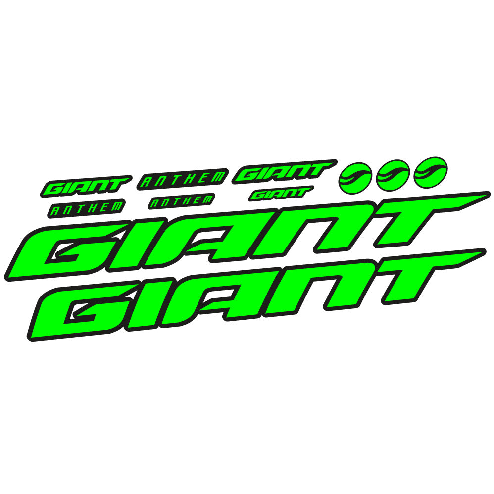 Stickers Giant Anthem Advanced Pro 2022 compatibles Autocollants cadre