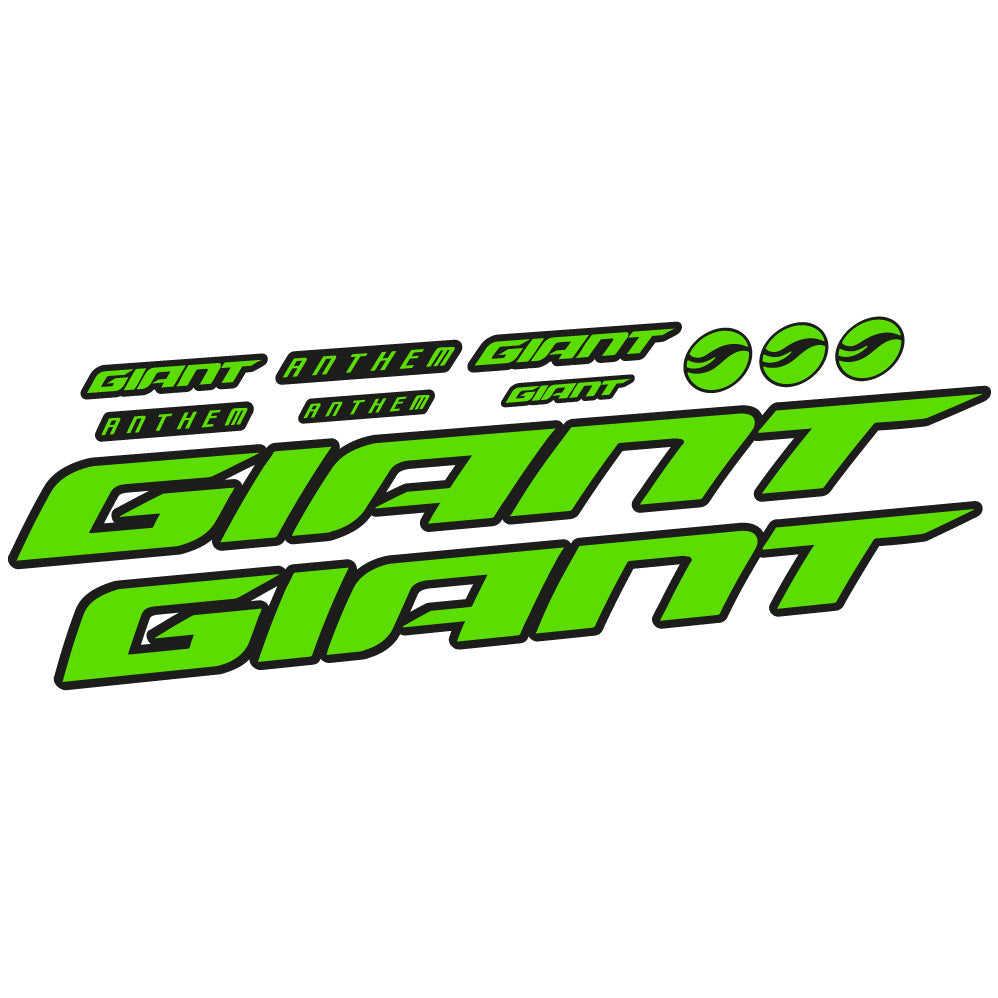 Stickers Giant Anthem Advanced Pro 2022 compatibles Autocollants cadre