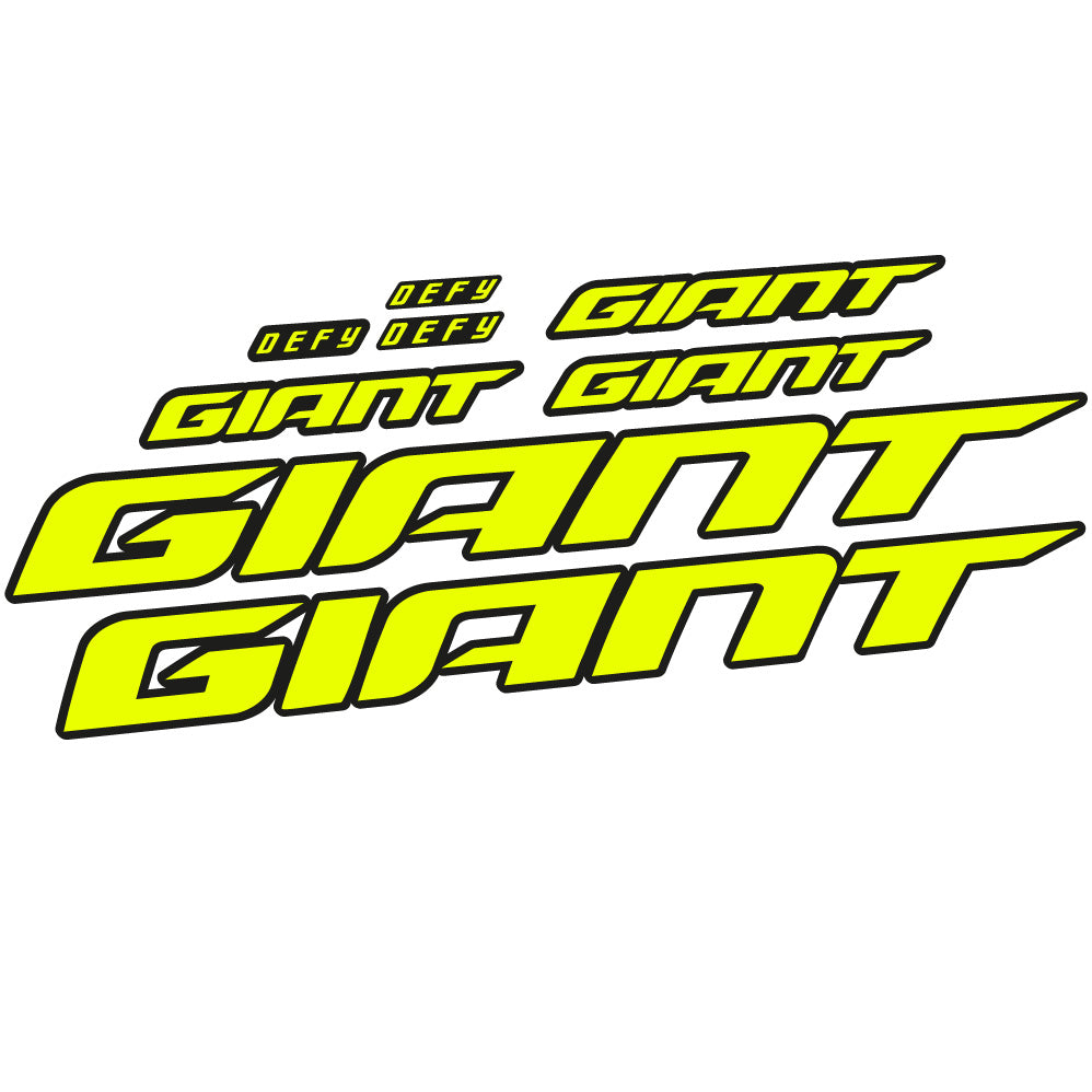 Stickers Giant Defy Advanced 1 2022 compatibles Autocollants cadre
