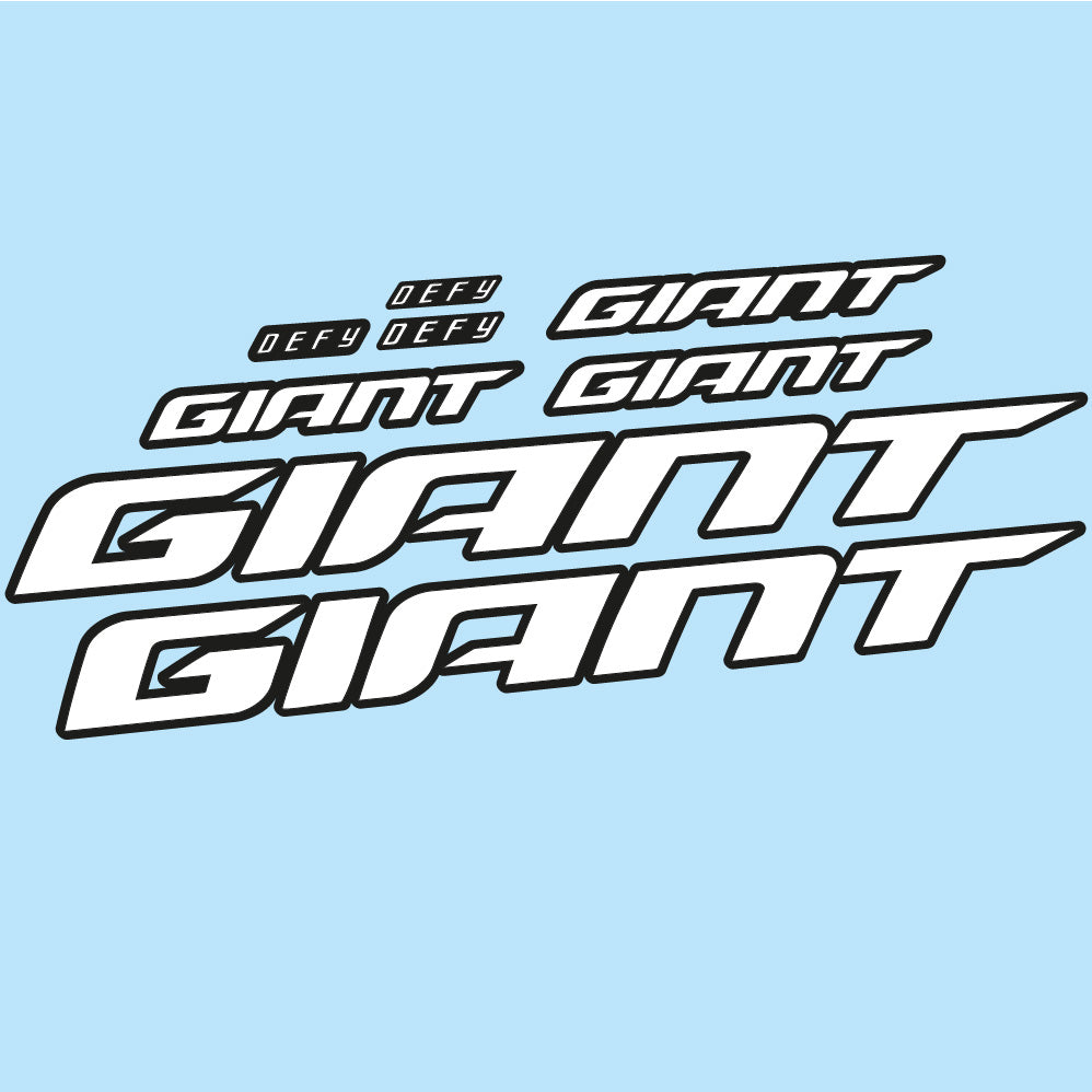 Stickers Giant Defy Advanced 1 2022 compatibles Autocollants cadre