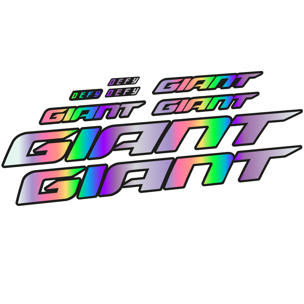 Stickers Giant Defy Advanced 1 2022 compatibles Autocollants cadre