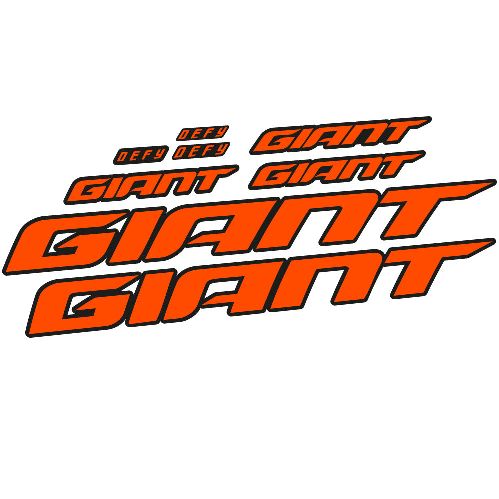 Stickers Giant Defy Advanced 1 2022 compatibles Autocollants cadre