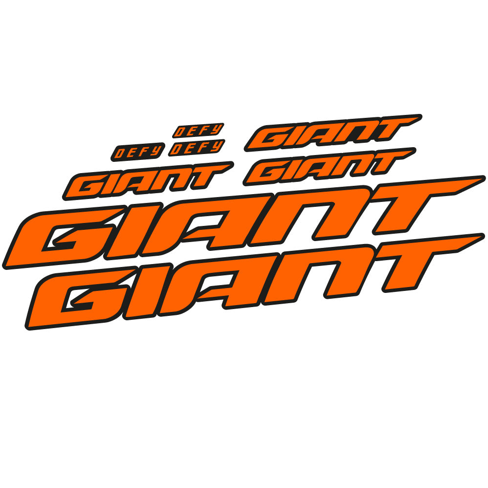 Stickers Giant Defy Advanced 1 2022 compatibles Autocollants cadre