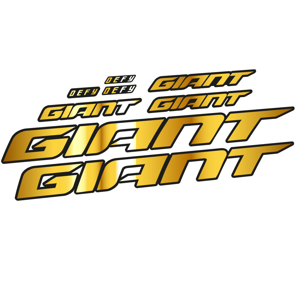 Stickers Giant Defy Advanced 1 2022 compatibles Autocollants cadre