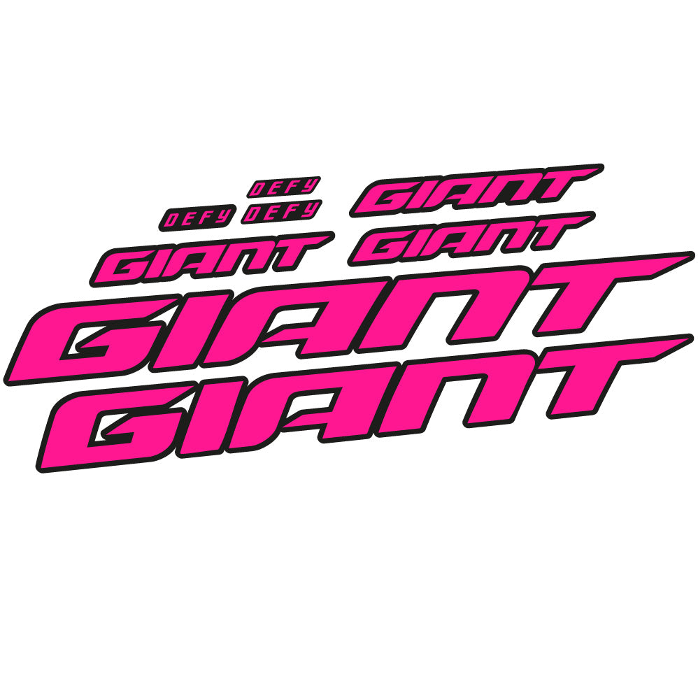 Stickers Giant Defy Advanced 1 2022 compatibles Autocollants cadre