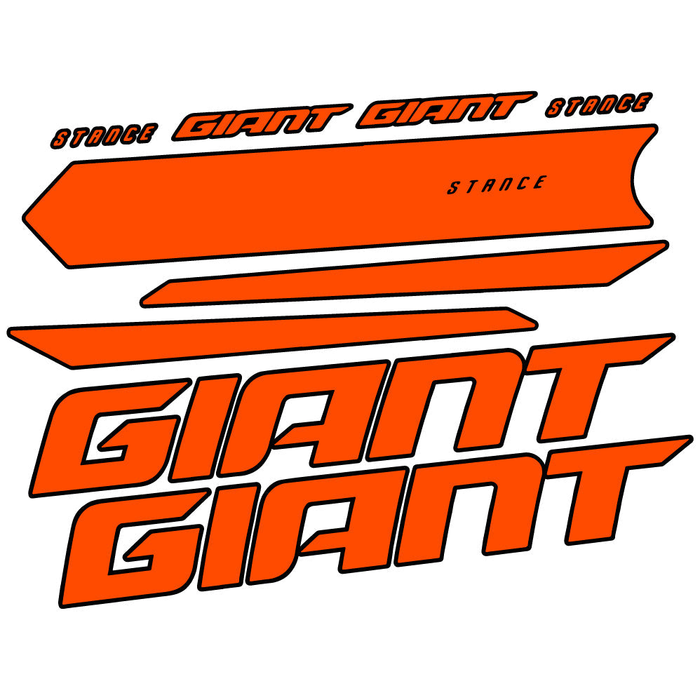 Stickers Giant Stance 2021 compatibles Autocollants cadre