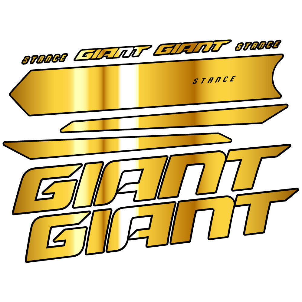 Stickers Giant Stance 2021 compatibles Autocollants cadre