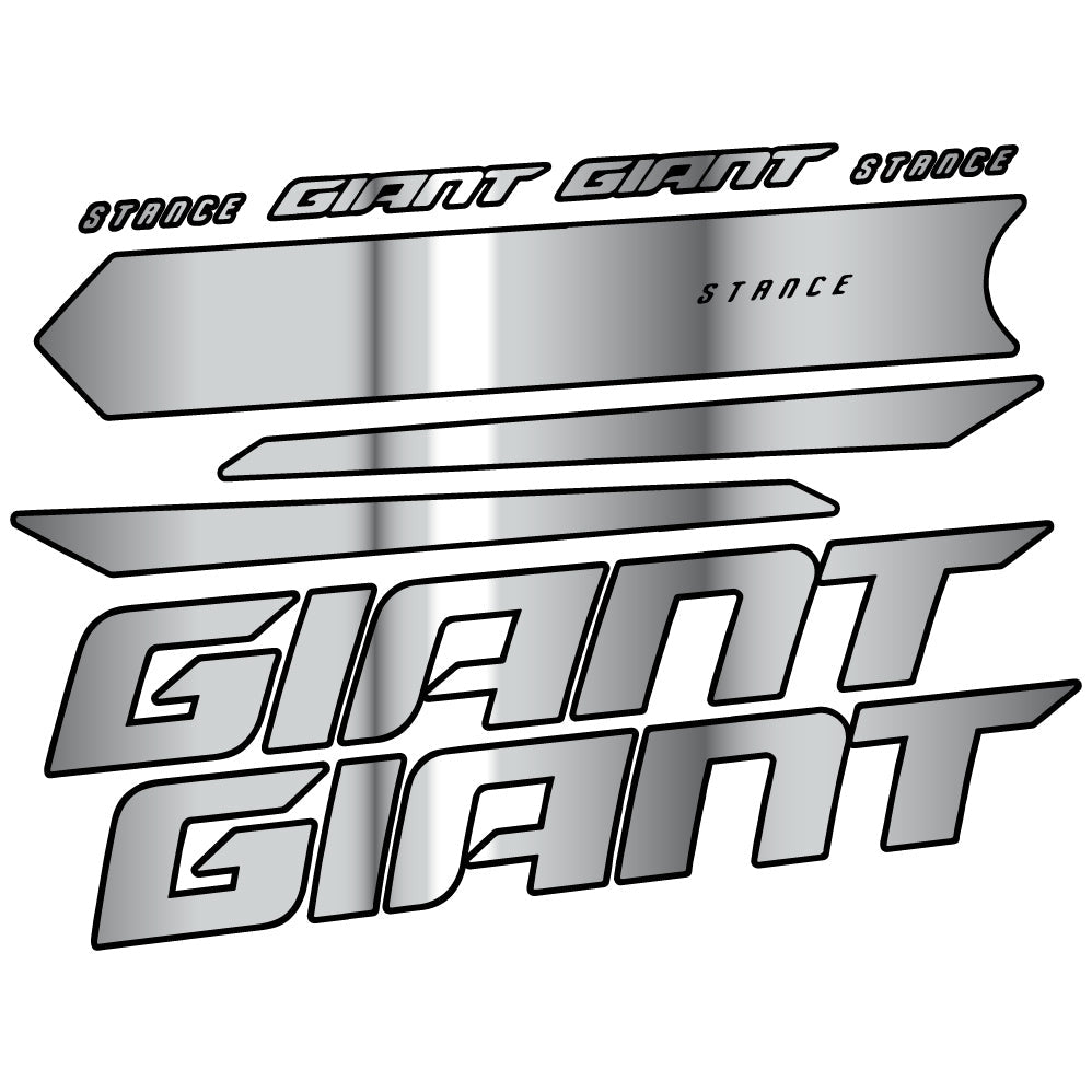 Stickers Giant Stance 2021 compatibles Autocollants cadre