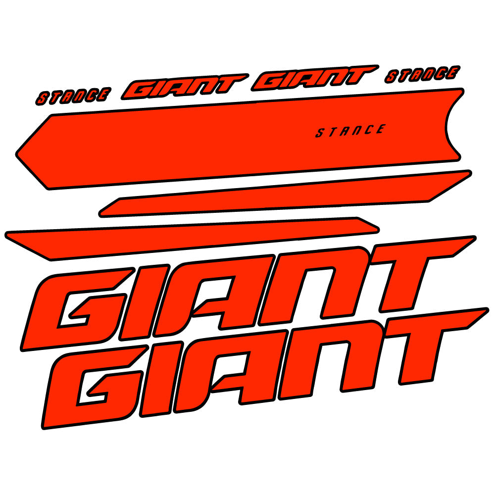 Stickers Giant Stance 2021 compatibles Autocollants cadre