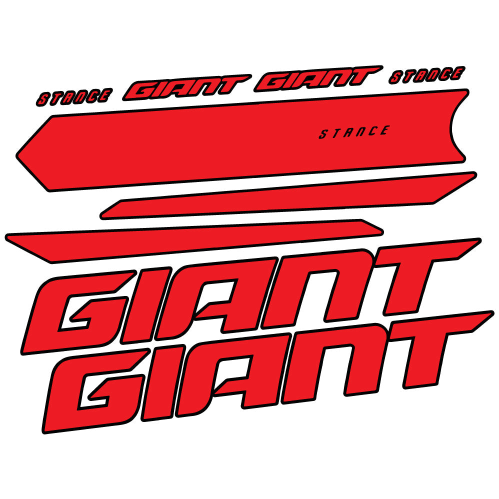 Stickers Giant Stance 2021 compatibles Autocollants cadre