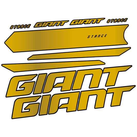 Stickers Giant Stance 2021 compatibles Autocollants cadre