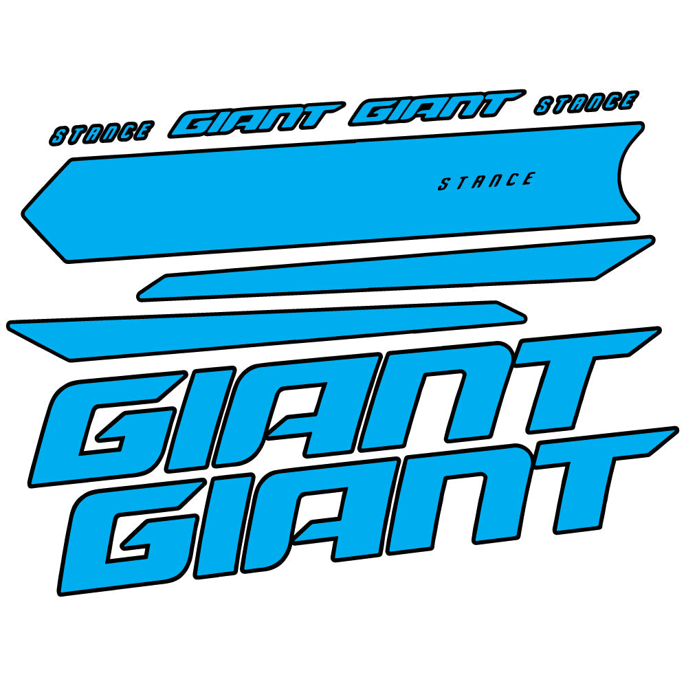 Stickers Giant Stance 2021 compatibles Autocollants cadre