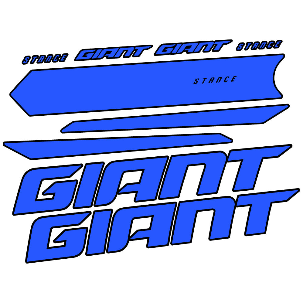 Stickers Giant Stance 2021 compatibles Autocollants cadre