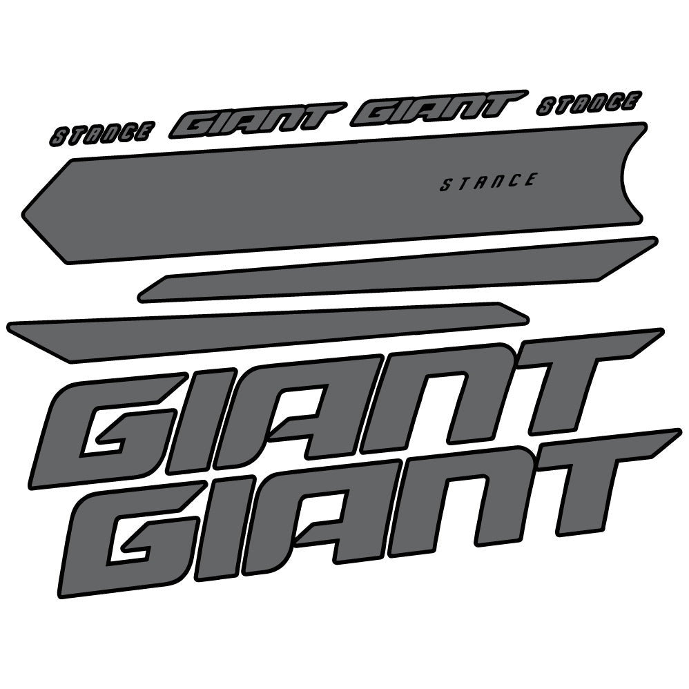 Stickers Giant Stance 2021 compatibles Autocollants cadre