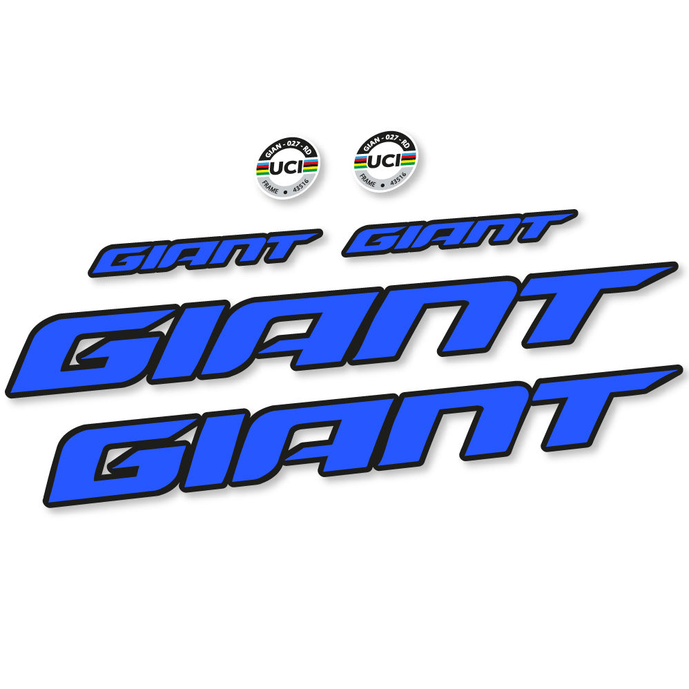 Stickers Giant TCR Advanced Pro Disc 1 AX 2022 compatibles - Autocollants cadre vélo