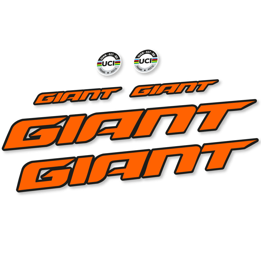 Stickers Giant TCR Advanced Pro Disc 1 AX 2022 compatibles - Autocollants cadre vélo