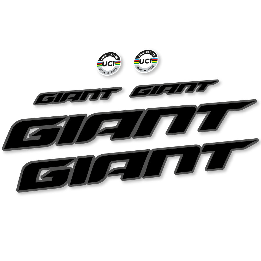 Stickers Giant TCR Advanced Pro Disc 1 AX 2022 compatibles - Autocollants cadre vélo