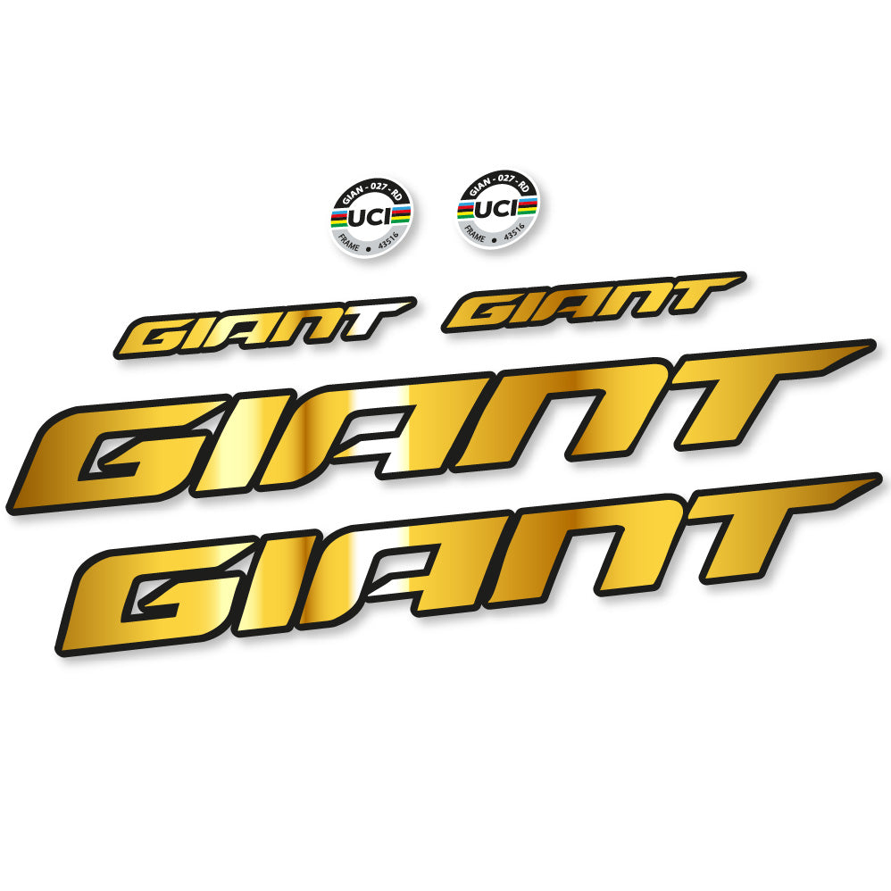 Stickers Giant TCR Advanced Pro Disc 1 AX 2022 compatibles - Autocollants cadre vélo